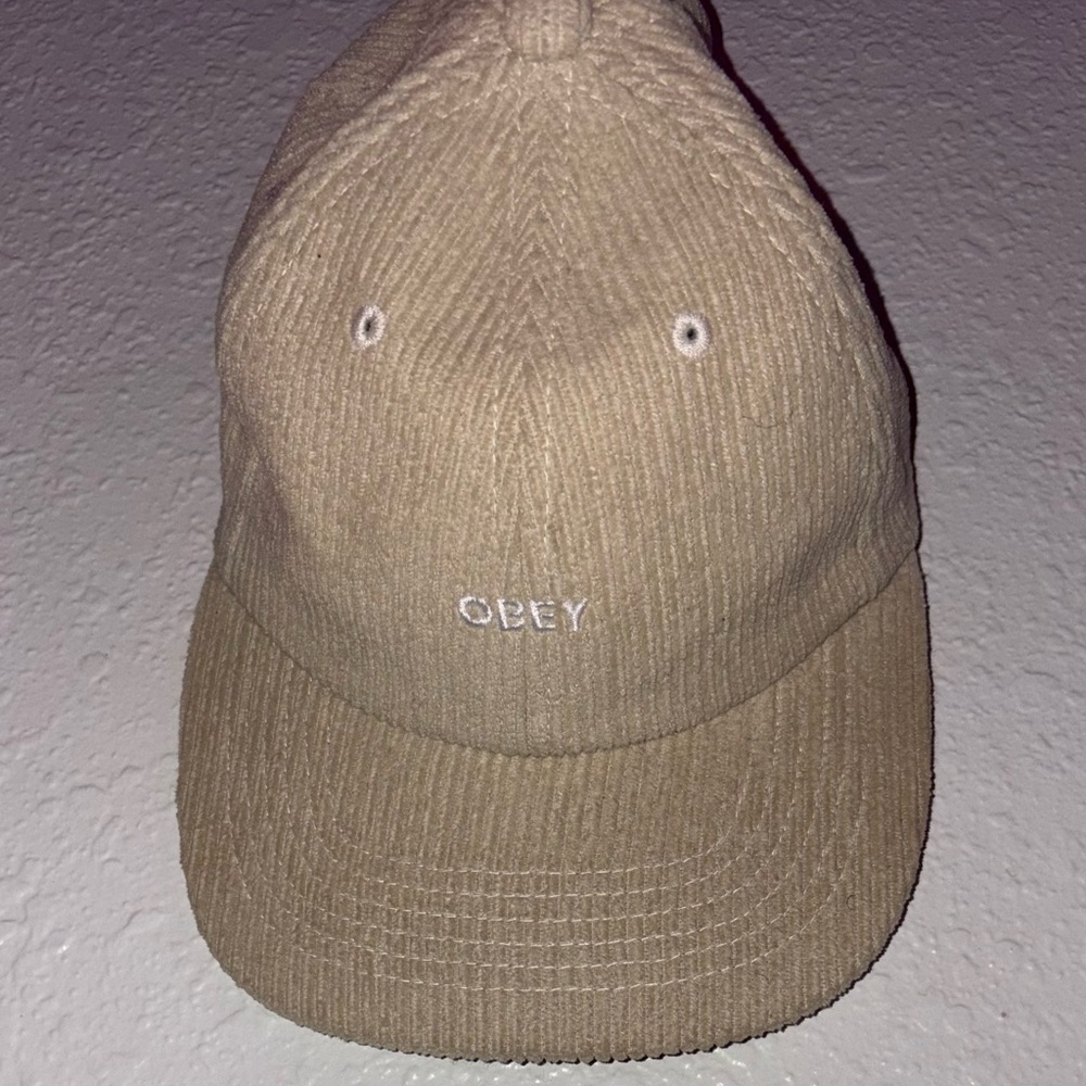 Obey Corduroy Tan Hat